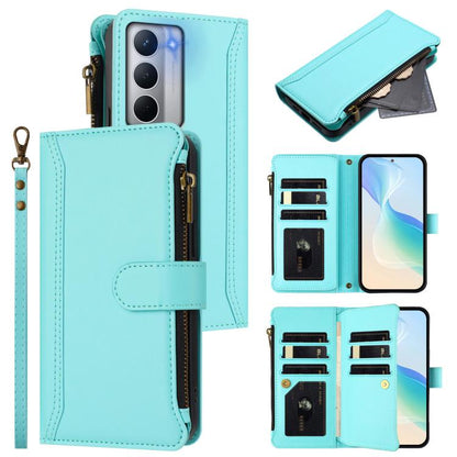 Magnetic Closure 9 Card Slots Zipper Leather Case with Hand Strap, For Realme GT7, For Realme Narzo 80 Pro, For Realme Narzo 80X, For Realme P3 Ultra 5G  Global, For Realme P3 5G Global, For Realme P3 Pro 5G  Global, For Realme 14 Pro+ 5G              ...