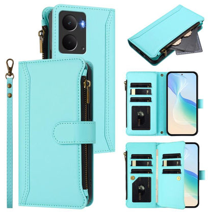 Magnetic Closure 9 Card Slots Zipper Leather Case with Hand Strap, For Realme GT7, For Realme Narzo 80 Pro, For Realme Narzo 80X, For Realme P3 Ultra 5G  Global, For Realme P3 5G Global, For Realme P3 Pro 5G  Global, For Realme 14 Pro+ 5G              ...