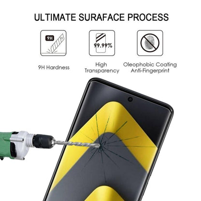 25pcs 3D Curved Edge Full Screen Tempered Glass Film, For Xiaomi Poco M8 Pro 5G, For Xiaomi Poco M8 5G, For Xiaomi Poco F7