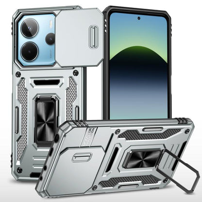 Armor PC Hybrid TPU Camera Shield Phone Case, For Redmi Note 15 Pro+ 5G Global 163.3mm, For Redmi Note 15 Global 4G / 5G 164mm, For Redmi Note 15 Pro 5G Global 163.6mm, For Redmi 15 5G / 4G EU 171mm, For Redmi 15C 5G / 4G Global 171mm                  ...