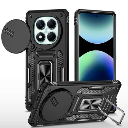 Armor PC Hybrid TPU Camera Shield Phone Case, For Redmi Note 15 Pro+ 5G Global 163.3mm, For Redmi Note 15 Global 4G / 5G 164mm, For Redmi Note 15 Pro 5G Global 163.6mm, For Redmi 15 5G / 4G EU 171mm, For Redmi 15C 5G / 4G Global 171mm                  ...