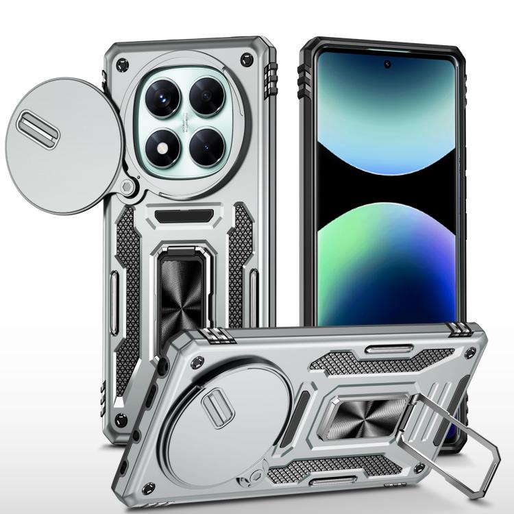 Armor PC Hybrid TPU Camera Shield Phone Case, For Redmi Note 15 Pro+ 5G Global 163.3mm, For Redmi Note 15 Global 4G / 5G 164mm, For Redmi Note 15 Pro 5G Global 163.6mm, For Redmi 15 5G / 4G EU 171mm, For Redmi 15C 5G / 4G Global 171mm                  ...