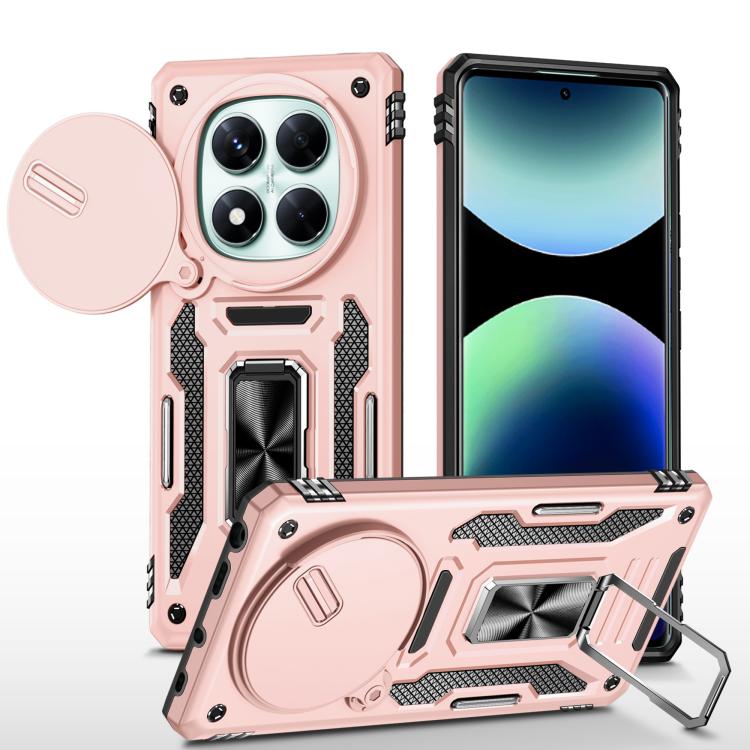 Armor PC Hybrid TPU Camera Shield Phone Case, For Redmi Note 15 Pro+ 5G Global 163.3mm, For Redmi Note 15 Global 4G / 5G 164mm, For Redmi Note 15 Pro 5G Global 163.6mm, For Redmi 15 5G / 4G EU 171mm, For Redmi 15C 5G / 4G Global 171mm                  ...