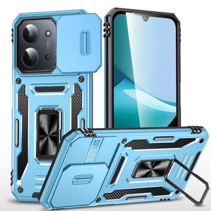 Armor PC Hybrid TPU Camera Shield Phone Case, For Redmi Note 15 Pro+ 5G Global 163.3mm, For Redmi Note 15 Global 4G / 5G 164mm, For Redmi Note 15 Pro 5G Global 163.6mm, For Redmi 15 5G / 4G EU 171mm, For Redmi 15C 5G / 4G Global 171mm                  ...