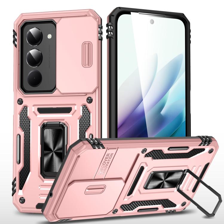 Armor PC Hybrid TPU Camera Shield Phone Case, For Redmi Note 15 Pro+ 5G Global 163.3mm, For Redmi Note 15 Global 4G / 5G 164mm, For Redmi Note 15 Pro 5G Global 163.6mm, For Redmi 15 5G / 4G EU 171mm, For Redmi 15C 5G / 4G Global 171mm                  ...