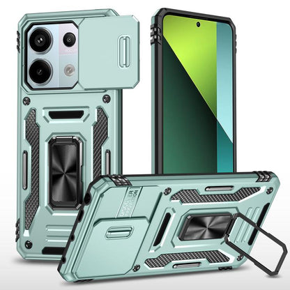 Armor PC Hybrid TPU Camera Shield Phone Case, For Redmi Note 15 Pro+ 5G Global 163.3mm, For Redmi Note 15 Global 4G / 5G 164mm, For Redmi Note 15 Pro 5G Global 163.6mm, For Redmi 15 5G / 4G EU 171mm, For Redmi 15C 5G / 4G Global 171mm                  ...