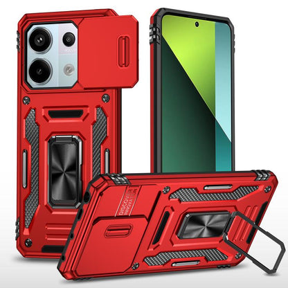 Armor PC Hybrid TPU Camera Shield Phone Case, For Redmi Note 15 Pro+ 5G Global 163.3mm, For Redmi Note 15 Global 4G / 5G 164mm, For Redmi Note 15 Pro 5G Global 163.6mm, For Redmi 15 5G / 4G EU 171mm, For Redmi 15C 5G / 4G Global 171mm                  ...