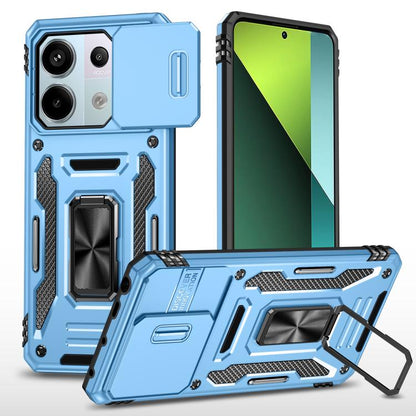 Armor PC Hybrid TPU Camera Shield Phone Case, For Redmi Note 15 Pro+ 5G Global 163.3mm, For Redmi Note 15 Global 4G / 5G 164mm, For Redmi Note 15 Pro 5G Global 163.6mm, For Redmi 15 5G / 4G EU 171mm, For Redmi 15C 5G / 4G Global 171mm                  ...