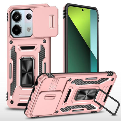 Armor PC Hybrid TPU Camera Shield Phone Case, For Redmi Note 15 Pro+ 5G Global 163.3mm, For Redmi Note 15 Global 4G / 5G 164mm, For Redmi Note 15 Pro 5G Global 163.6mm, For Redmi 15 5G / 4G EU 171mm, For Redmi 15C 5G / 4G Global 171mm                  ...