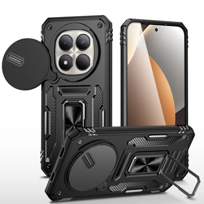 Armor PC Hybrid TPU Camera Shield Phone Case, For Redmi Note 15 Pro+ 5G Global 163.3mm, For Redmi Note 15 Global 4G / 5G 164mm, For Redmi Note 15 Pro 5G Global 163.6mm, For Redmi 15 5G / 4G EU 171mm, For Redmi 15C 5G / 4G Global 171mm                  ...