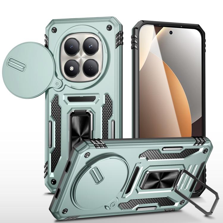 Armor PC Hybrid TPU Camera Shield Phone Case, For Redmi Note 15 Pro+ 5G Global 163.3mm, For Redmi Note 15 Global 4G / 5G 164mm, For Redmi Note 15 Pro 5G Global 163.6mm, For Redmi 15 5G / 4G EU 171mm, For Redmi 15C 5G / 4G Global 171mm                  ...