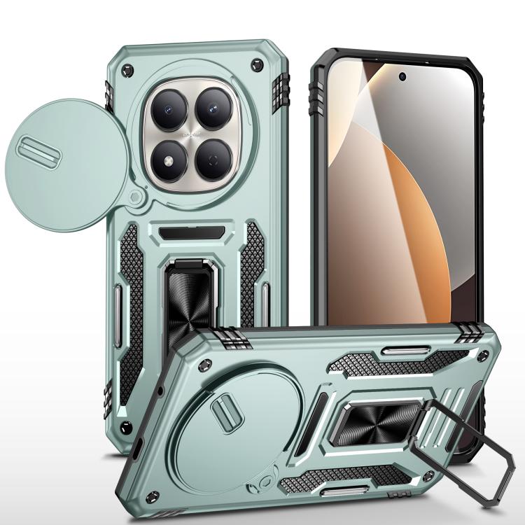Armor PC Hybrid TPU Camera Shield Phone Case, For Redmi Note 15 Pro+ 5G Global 163.3mm, For Redmi Note 15 Global 4G / 5G 164mm, For Redmi Note 15 Pro 5G Global 163.6mm, For Redmi 15 5G / 4G EU 171mm, For Redmi 15C 5G / 4G Global 171mm                  ...