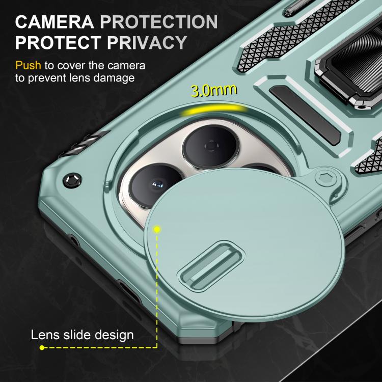 Armor PC Hybrid TPU Camera Shield Phone Case, For Redmi Note 15 Pro+ 5G Global 163.3mm, For Redmi Note 15 Global 4G / 5G 164mm, For Redmi Note 15 Pro 5G Global 163.6mm, For Redmi 15 5G / 4G EU 171mm, For Redmi 15C 5G / 4G Global 171mm                  ...