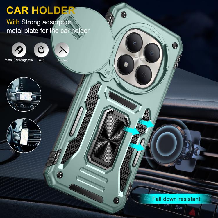 Armor PC Hybrid TPU Camera Shield Phone Case, For Redmi Note 15 Pro+ 5G Global 163.3mm, For Redmi Note 15 Global 4G / 5G 164mm, For Redmi Note 15 Pro 5G Global 163.6mm, For Redmi 15 5G / 4G EU 171mm, For Redmi 15C 5G / 4G Global 171mm                  ...