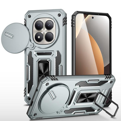 Armor PC Hybrid TPU Camera Shield Phone Case, For Redmi Note 15 Pro+ 5G Global 163.3mm, For Redmi Note 15 Global 4G / 5G 164mm, For Redmi Note 15 Pro 5G Global 163.6mm, For Redmi 15 5G / 4G EU 171mm, For Redmi 15C 5G / 4G Global 171mm                  ...