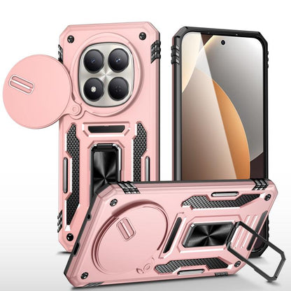 Armor PC Hybrid TPU Camera Shield Phone Case, For Redmi Note 15 Pro+ 5G Global 163.3mm, For Redmi Note 15 Global 4G / 5G 164mm, For Redmi Note 15 Pro 5G Global 163.6mm, For Redmi 15 5G / 4G EU 171mm, For Redmi 15C 5G / 4G Global 171mm                  ...