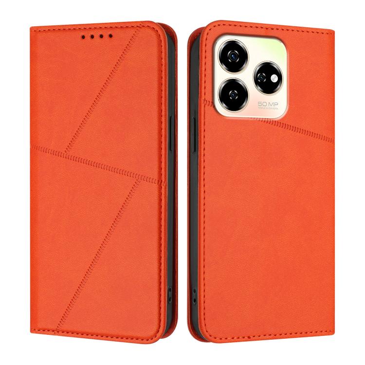 Strong Magnetic Frosted Flip Leather Phone Case, For ZTE Blade V70, For ZTE Blade A75 5G, For ZTE Blade A75 4G / nubia Focus, For ZTE Blade V60 Vita / Axon 60 Lite, For ZTE nubia Z60S Pro, For ZTE Blade A35 / Blade A55, For ZTE Axon 60                 ...