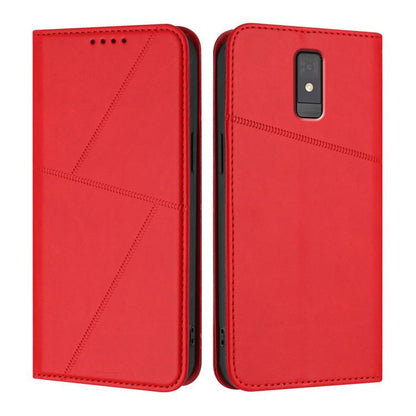 Strong Magnetic Frosted Flip Leather Phone Case, For ZTE Blade V41 Smart, For ZTE Blade A32, For ZTE Libero 5G III, For ZTE Blade A72 5G, For ZTE Libero 5G II, For ZTE Blade A72, For ZTE Blade A52