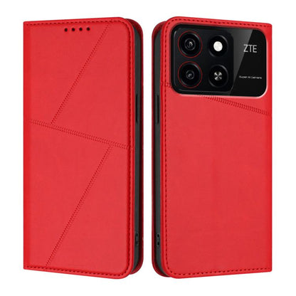 Strong Magnetic Frosted Flip Leather Phone Case, For ZTE Blade V70, For ZTE Blade A75 5G, For ZTE Blade A75 4G / nubia Focus, For ZTE Blade V60 Vita / Axon 60 Lite, For ZTE nubia Z60S Pro, For ZTE Blade A35 / Blade A55, For ZTE Axon 60                 ...
