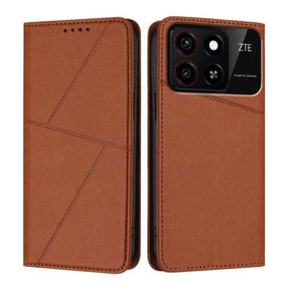 Strong Magnetic Frosted Flip Leather Phone Case, For ZTE Blade V70, For ZTE Blade A75 5G, For ZTE Blade A75 4G / nubia Focus, For ZTE Blade V60 Vita / Axon 60 Lite, For ZTE nubia Z60S Pro, For ZTE Blade A35 / Blade A55, For ZTE Axon 60                 ...
