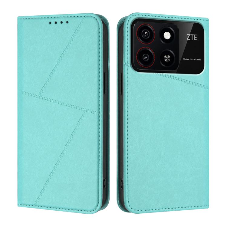 Strong Magnetic Frosted Flip Leather Phone Case, For ZTE Blade V70, For ZTE Blade A75 5G, For ZTE Blade A75 4G / nubia Focus, For ZTE Blade V60 Vita / Axon 60 Lite, For ZTE nubia Z60S Pro, For ZTE Blade A35 / Blade A55, For ZTE Axon 60                 ...