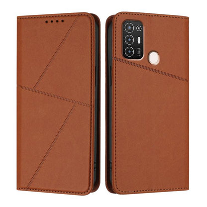Strong Magnetic Frosted Flip Leather Phone Case, For ZTE Blade V41 Smart, For ZTE Blade A32, For ZTE Libero 5G III, For ZTE Blade A72 5G, For ZTE Libero 5G II, For ZTE Blade A72, For ZTE Blade A52