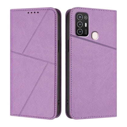 Strong Magnetic Frosted Flip Leather Phone Case, For ZTE Blade V41 Smart, For ZTE Blade A32, For ZTE Libero 5G III, For ZTE Blade A72 5G, For ZTE Libero 5G II, For ZTE Blade A72, For ZTE Blade A52