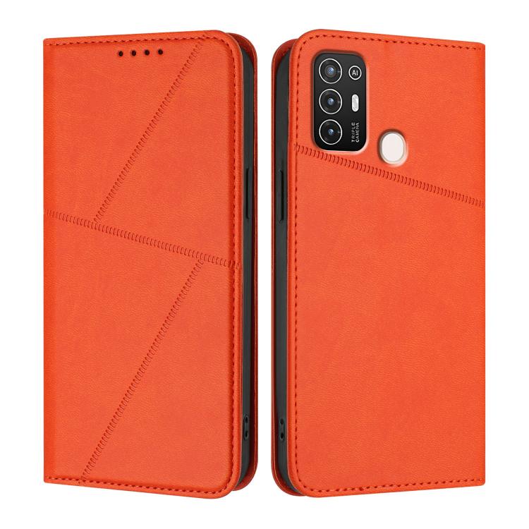 Strong Magnetic Frosted Flip Leather Phone Case, For ZTE Blade V41 Smart, For ZTE Blade A32, For ZTE Libero 5G III, For ZTE Blade A72 5G, For ZTE Libero 5G II, For ZTE Blade A72, For ZTE Blade A52