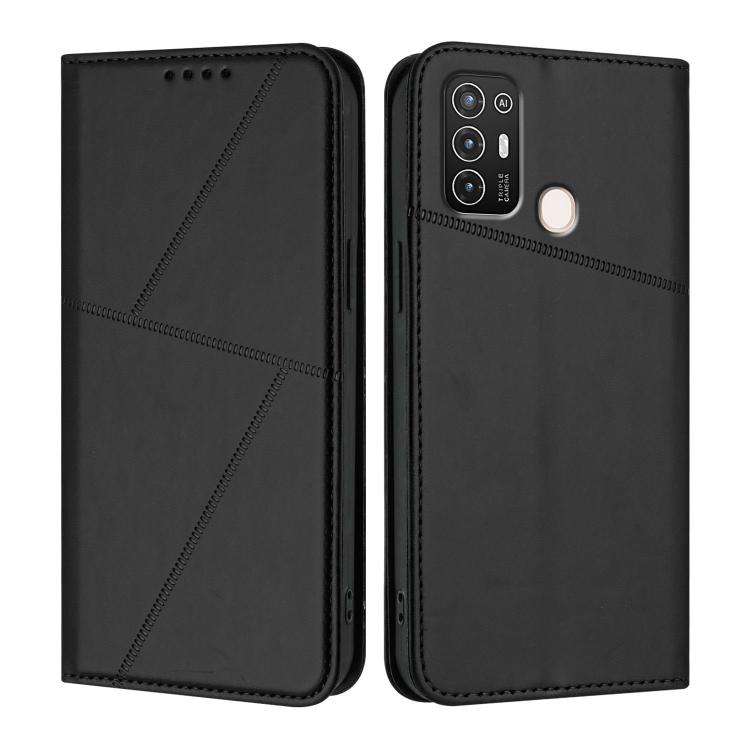 Strong Magnetic Frosted Flip Leather Phone Case, For ZTE Blade V41 Smart, For ZTE Blade A32, For ZTE Libero 5G III, For ZTE Blade A72 5G, For ZTE Libero 5G II, For ZTE Blade A72, For ZTE Blade A52