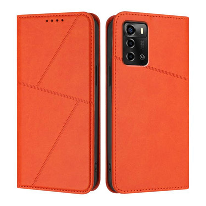 Strong Magnetic Frosted Flip Leather Phone Case, For ZTE Blade V41 Smart, For ZTE Blade A32, For ZTE Libero 5G III, For ZTE Blade A72 5G, For ZTE Libero 5G II, For ZTE Blade A72, For ZTE Blade A52