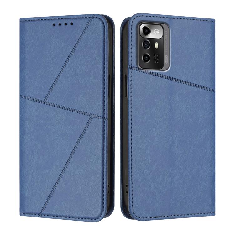 Strong Magnetic Frosted Flip Leather Phone Case, For ZTE Blade V41 Smart, For ZTE Blade A32, For ZTE Libero 5G III, For ZTE Blade A72 5G, For ZTE Libero 5G II, For ZTE Blade A72, For ZTE Blade A52