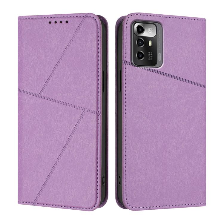 Strong Magnetic Frosted Flip Leather Phone Case, For ZTE Blade V41 Smart, For ZTE Blade A32, For ZTE Libero 5G III, For ZTE Blade A72 5G, For ZTE Libero 5G II, For ZTE Blade A72, For ZTE Blade A52