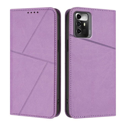 Strong Magnetic Frosted Flip Leather Phone Case, For ZTE Blade V41 Smart, For ZTE Blade A32, For ZTE Libero 5G III, For ZTE Blade A72 5G, For ZTE Libero 5G II, For ZTE Blade A72, For ZTE Blade A52