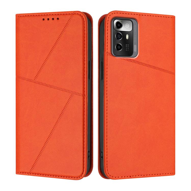 Strong Magnetic Frosted Flip Leather Phone Case, For ZTE Blade V41 Smart, For ZTE Blade A32, For ZTE Libero 5G III, For ZTE Blade A72 5G, For ZTE Libero 5G II, For ZTE Blade A72, For ZTE Blade A52