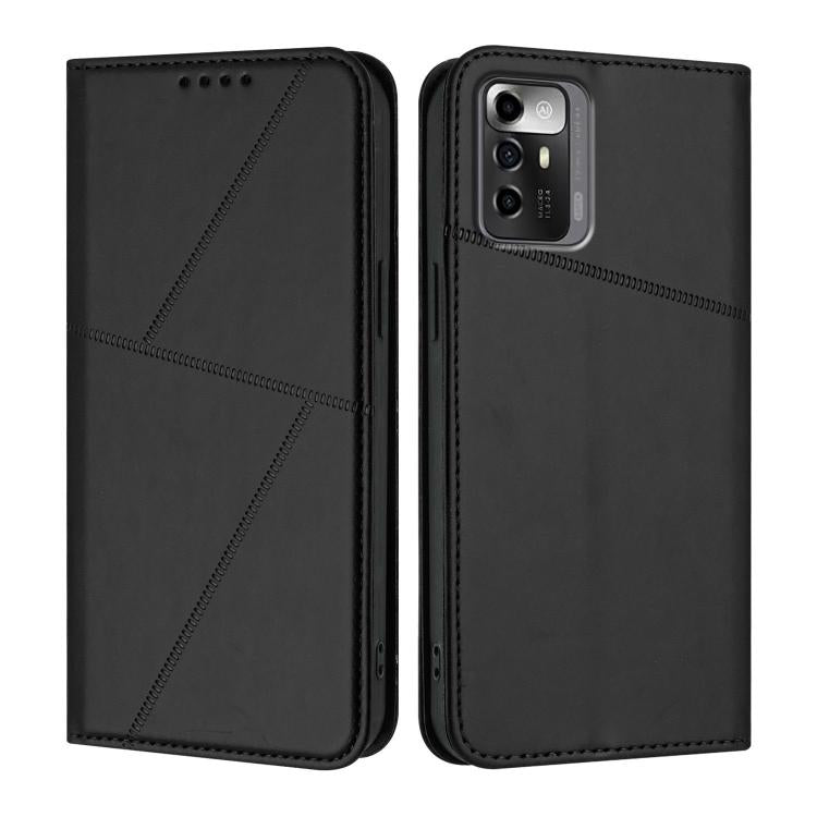 Strong Magnetic Frosted Flip Leather Phone Case, For ZTE Blade V41 Smart, For ZTE Blade A32, For ZTE Libero 5G III, For ZTE Blade A72 5G, For ZTE Libero 5G II, For ZTE Blade A72, For ZTE Blade A52