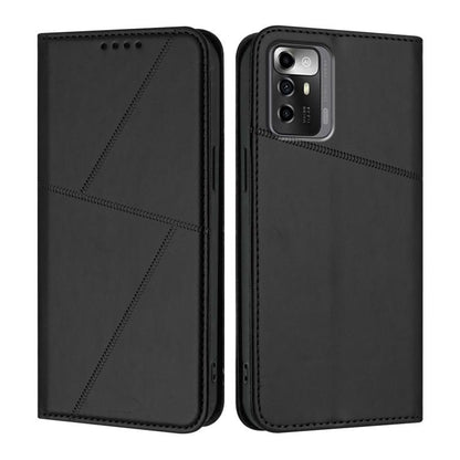 Strong Magnetic Frosted Flip Leather Phone Case, For ZTE Blade V41 Smart, For ZTE Blade A32, For ZTE Libero 5G III, For ZTE Blade A72 5G, For ZTE Libero 5G II, For ZTE Blade A72, For ZTE Blade A52