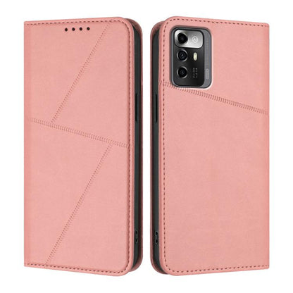 Strong Magnetic Frosted Flip Leather Phone Case, For ZTE Blade V41 Smart, For ZTE Blade A32, For ZTE Libero 5G III, For ZTE Blade A72 5G, For ZTE Libero 5G II, For ZTE Blade A72, For ZTE Blade A52