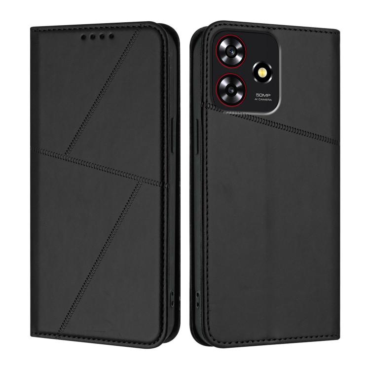 Strong Magnetic Frosted Flip Leather Phone Case, For ZTE Blade V70, For ZTE Blade A75 5G, For ZTE Blade A75 4G / nubia Focus, For ZTE Blade V60 Vita / Axon 60 Lite, For ZTE nubia Z60S Pro, For ZTE Blade A35 / Blade A55, For ZTE Axon 60                 ...