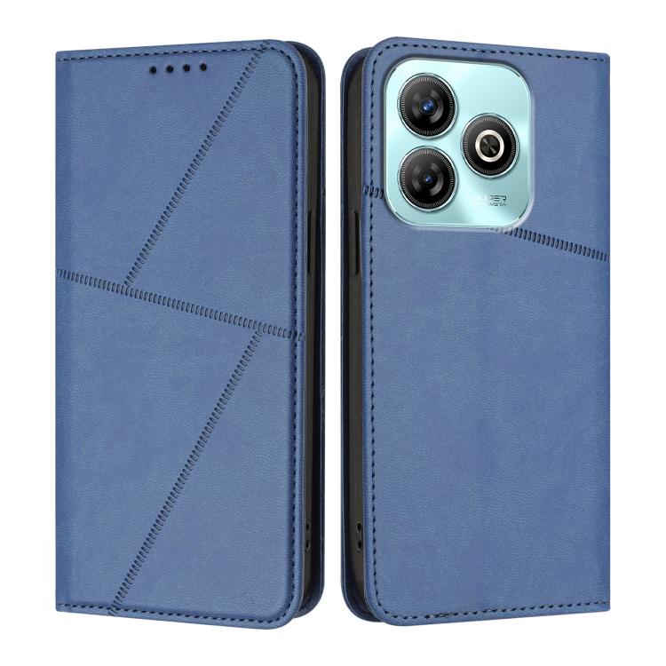 Strong Magnetic Frosted Flip Leather Phone Case, For ZTE Blade V70, For ZTE Blade A75 5G, For ZTE Blade A75 4G / nubia Focus, For ZTE Blade V60 Vita / Axon 60 Lite, For ZTE nubia Z60S Pro, For ZTE Blade A35 / Blade A55, For ZTE Axon 60                 ...