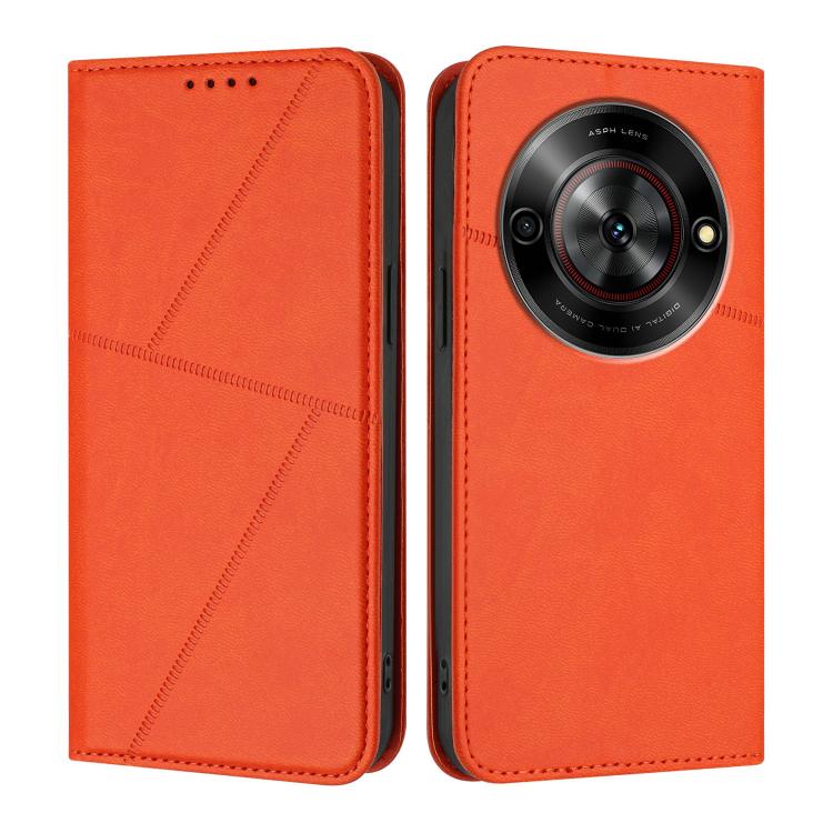 Strong Magnetic Frosted Flip Leather Phone Case, For ZTE Blade V70, For ZTE Blade A75 5G, For ZTE Blade A75 4G / nubia Focus, For ZTE Blade V60 Vita / Axon 60 Lite, For ZTE nubia Z60S Pro, For ZTE Blade A35 / Blade A55, For ZTE Axon 60                 ...