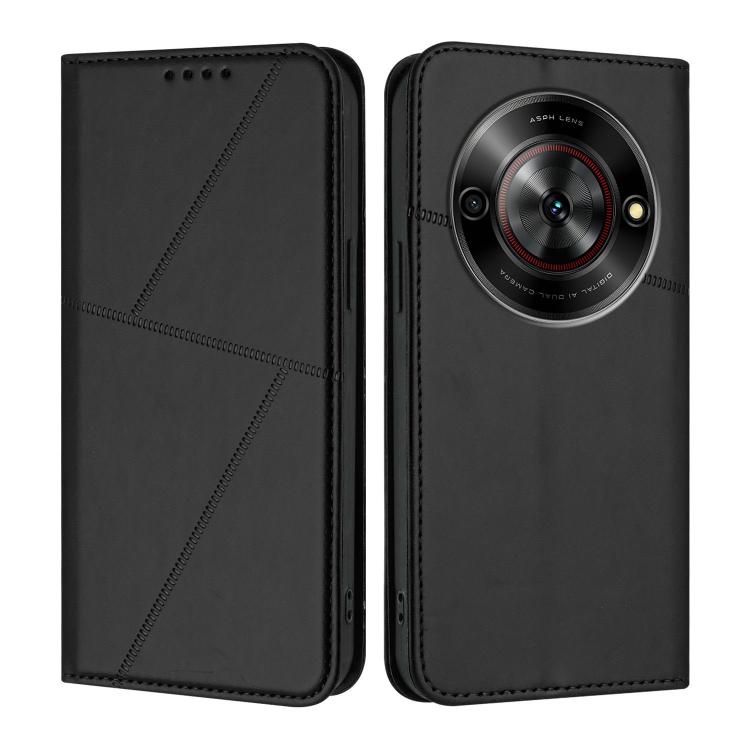 Strong Magnetic Frosted Flip Leather Phone Case, For ZTE Blade V70, For ZTE Blade A75 5G, For ZTE Blade A75 4G / nubia Focus, For ZTE Blade V60 Vita / Axon 60 Lite, For ZTE nubia Z60S Pro, For ZTE Blade A35 / Blade A55, For ZTE Axon 60                 ...