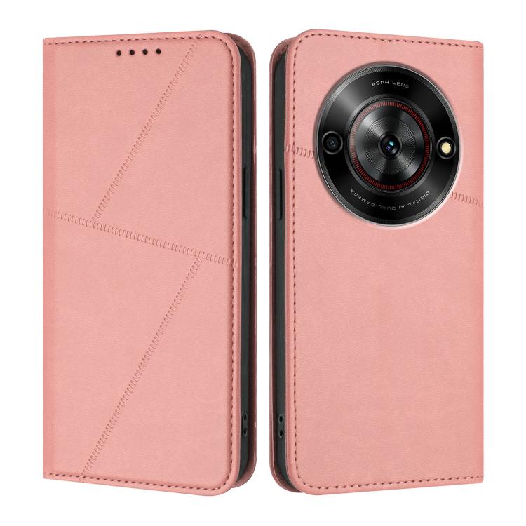Strong Magnetic Frosted Flip Leather Phone Case, For ZTE Blade V70, For ZTE Blade A75 5G, For ZTE Blade A75 4G / nubia Focus, For ZTE Blade V60 Vita / Axon 60 Lite, For ZTE nubia Z60S Pro, For ZTE Blade A35 / Blade A55, For ZTE Axon 60                 ...