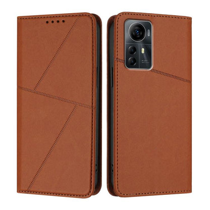 Strong Magnetic Frosted Flip Leather Phone Case, For ZTE Blade V41 Smart, For ZTE Blade A32, For ZTE Libero 5G III, For ZTE Blade A72 5G, For ZTE Libero 5G II, For ZTE Blade A72, For ZTE Blade A52