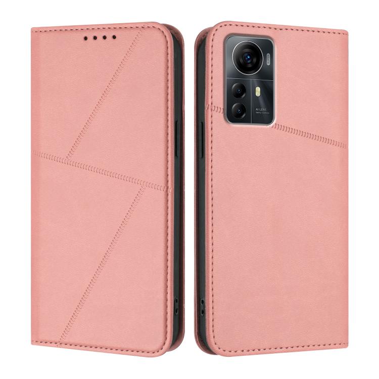 Strong Magnetic Frosted Flip Leather Phone Case, For ZTE Blade V41 Smart, For ZTE Blade A32, For ZTE Libero 5G III, For ZTE Blade A72 5G, For ZTE Libero 5G II, For ZTE Blade A72, For ZTE Blade A52