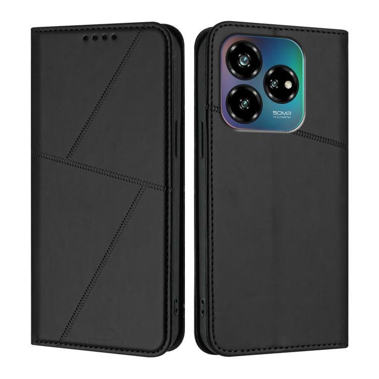 Strong Magnetic Frosted Flip Leather Phone Case, For ZTE Blade V70, For ZTE Blade A75 5G, For ZTE Blade A75 4G / nubia Focus, For ZTE Blade V60 Vita / Axon 60 Lite, For ZTE nubia Z60S Pro, For ZTE Blade A35 / Blade A55, For ZTE Axon 60                 ...