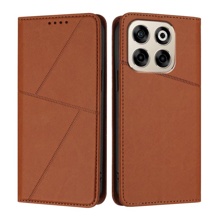 Strong Magnetic Frosted Flip Leather Phone Case, For ZTE Blade V70, For ZTE Blade A75 5G, For ZTE Blade A75 4G / nubia Focus, For ZTE Blade V60 Vita / Axon 60 Lite, For ZTE nubia Z60S Pro, For ZTE Blade A35 / Blade A55, For ZTE Axon 60                 ...