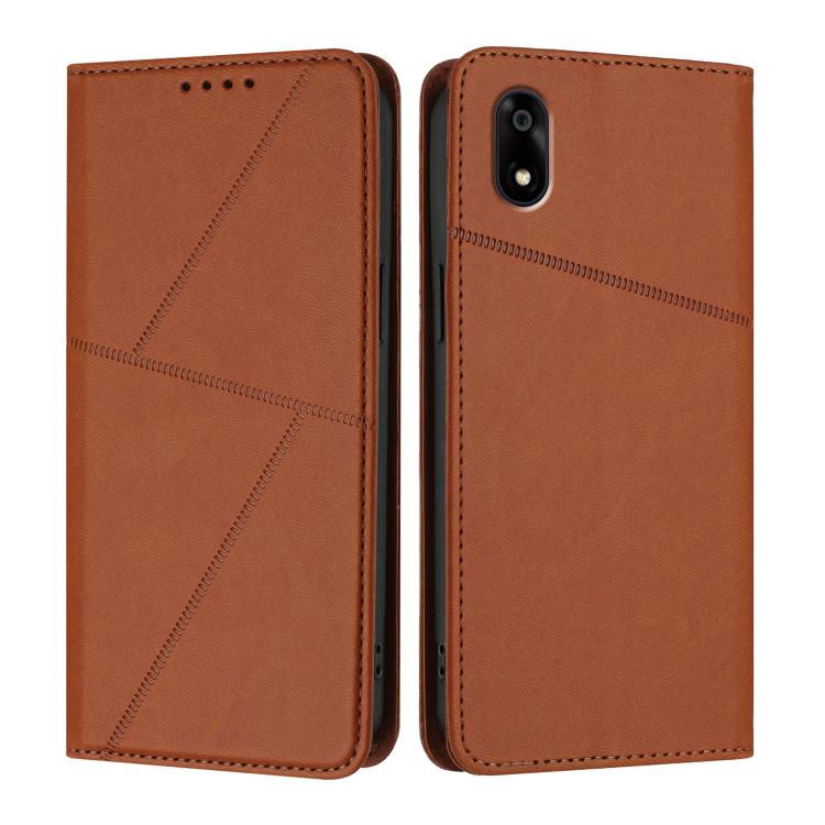 Strong Magnetic Frosted Flip Leather Phone Case, For ZTE Kantan Sumaho 4 A402ZT, For ZTE Voyage 40, For ZTE Fresh 50, For ZTE Voyage 41 5G, For ZTE Blade A35e 4G, For ZTE Blade A35e Global, For ZTE Blade A35e Brazil, For ZTE nubia Music 2              ...
