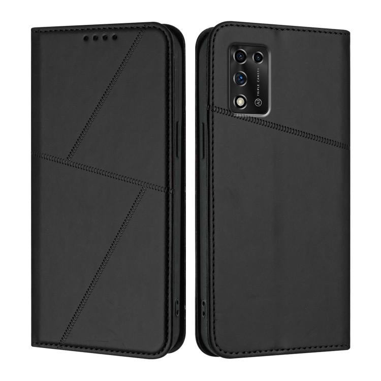 Strong Magnetic Frosted Flip Leather Phone Case, For ZTE Blade V41 Smart, For ZTE Blade A32, For ZTE Libero 5G III, For ZTE Blade A72 5G, For ZTE Libero 5G II, For ZTE Blade A72, For ZTE Blade A52