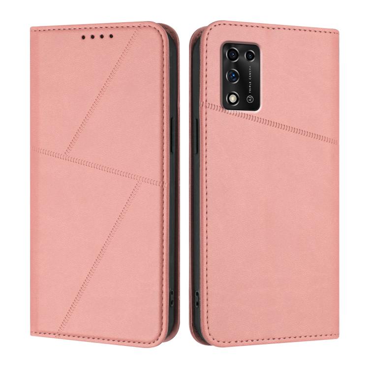 Strong Magnetic Frosted Flip Leather Phone Case, For ZTE Blade V41 Smart, For ZTE Blade A32, For ZTE Libero 5G III, For ZTE Blade A72 5G, For ZTE Libero 5G II, For ZTE Blade A72, For ZTE Blade A52
