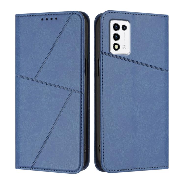 Strong Magnetic Frosted Flip Leather Phone Case, For ZTE Blade V41 Smart, For ZTE Blade A32, For ZTE Libero 5G III, For ZTE Blade A72 5G, For ZTE Libero 5G II, For ZTE Blade A72, For ZTE Blade A52